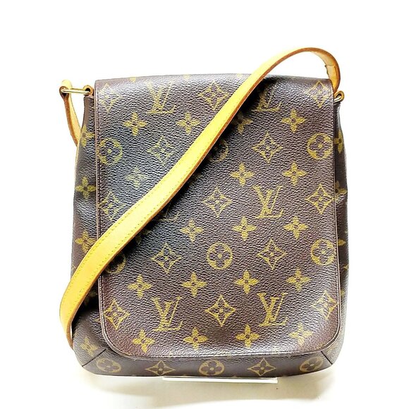 Louis Vuitton LV Shoulder Bag Musette Salsa short shoulder Monogram 430-053125 - Picture 1 of 13